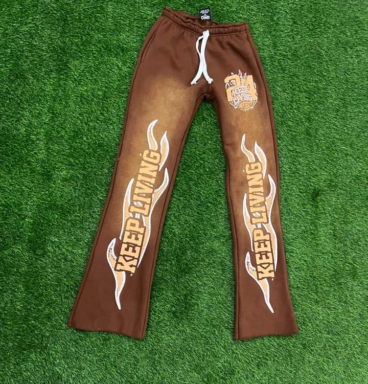 Flame University Pants (Brown/Peanut Butter)