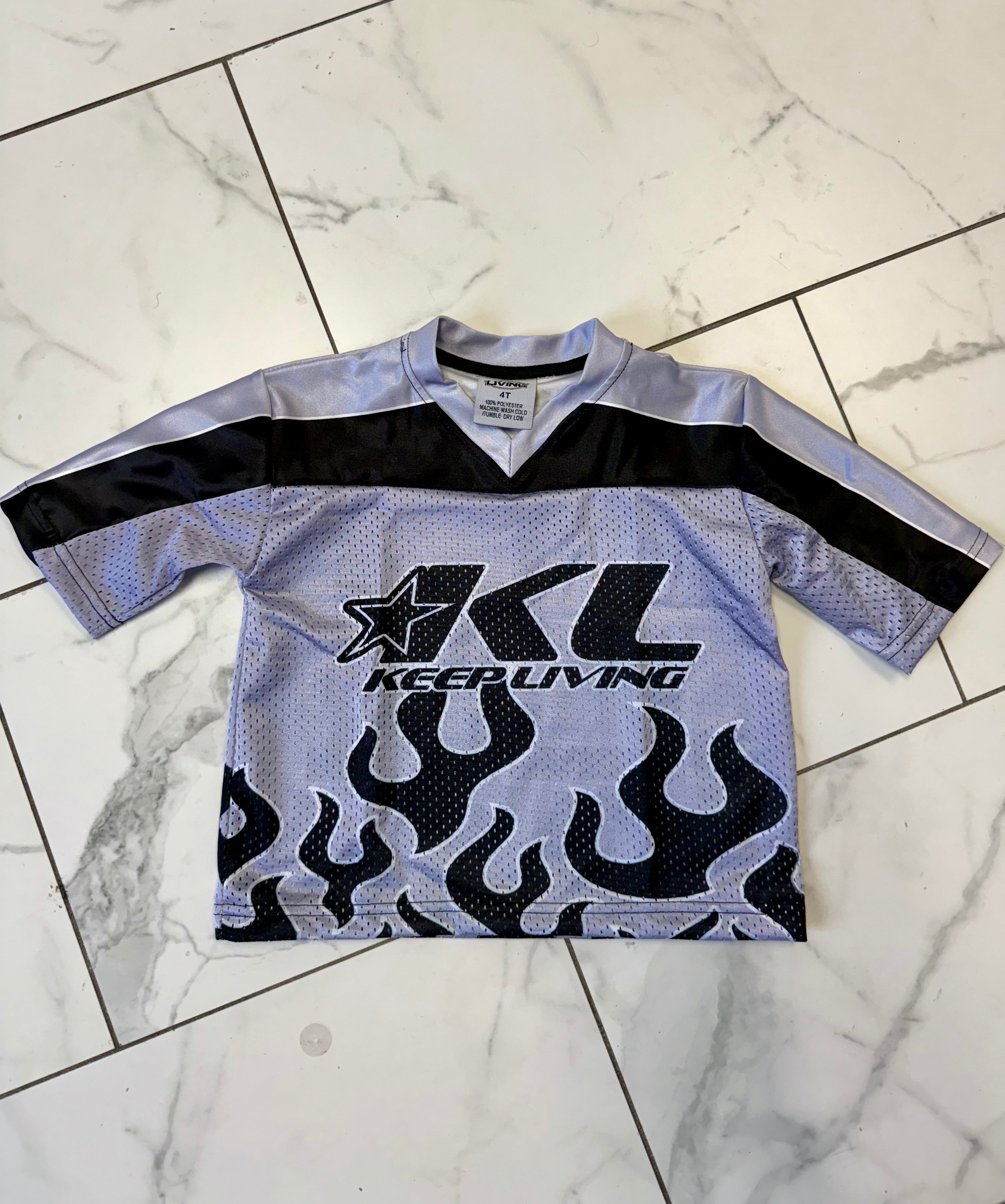 Kids KL Jersey (Grey/Black)