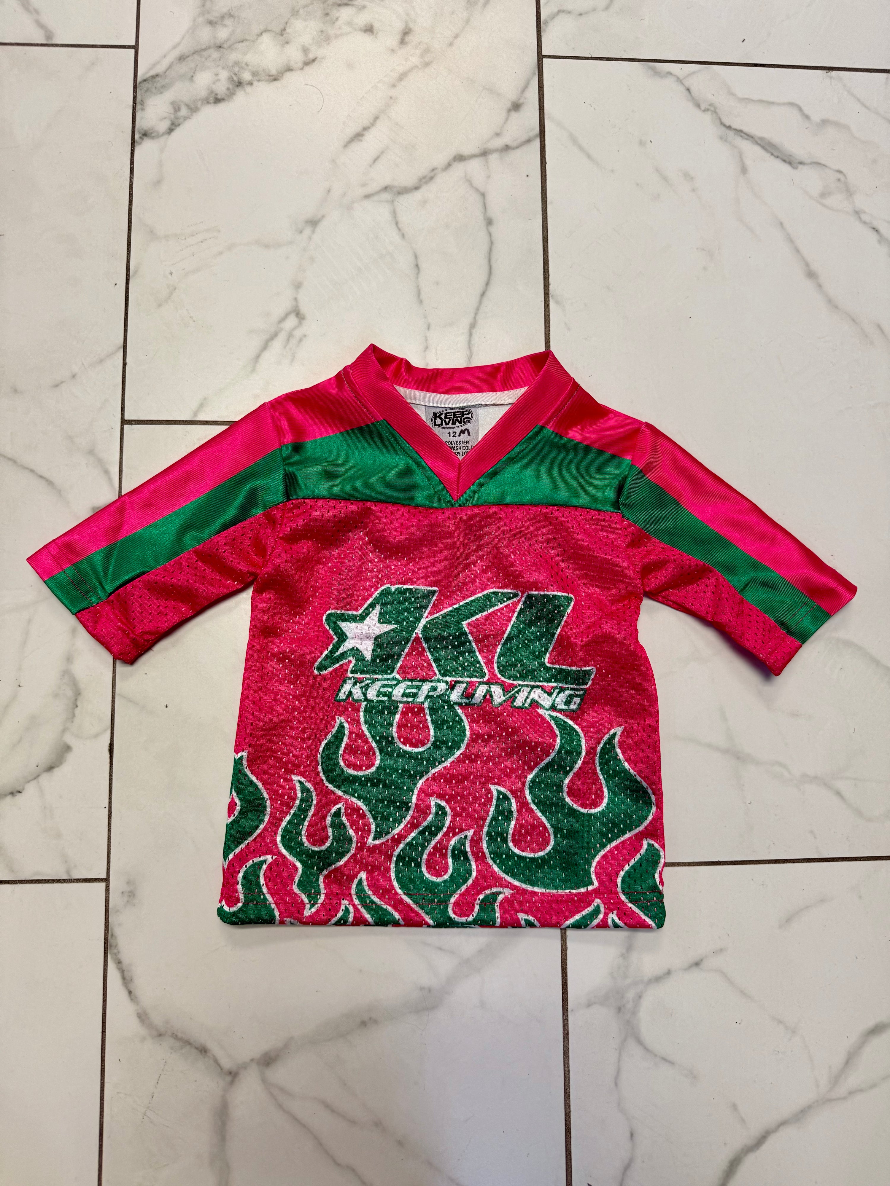 Kids KL Jersey (Pink/Green)