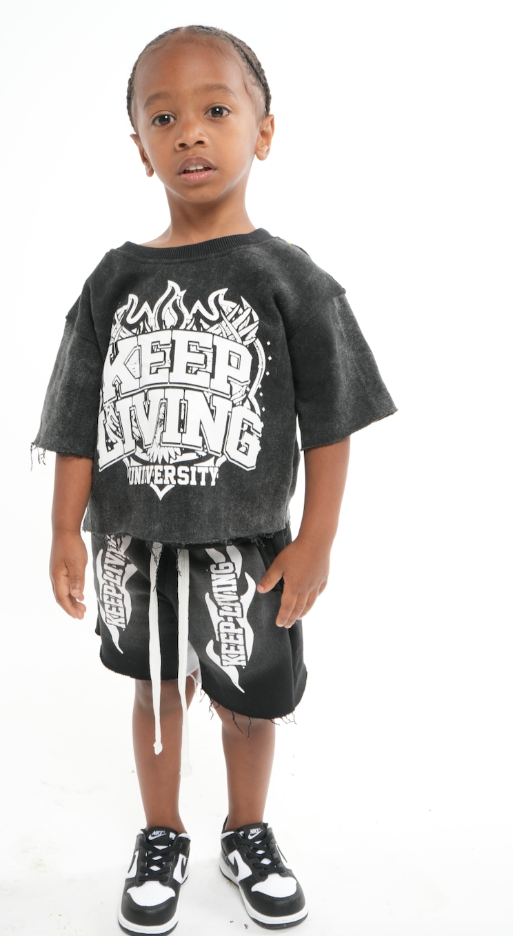 Kids Flame University Sets (Black/White)